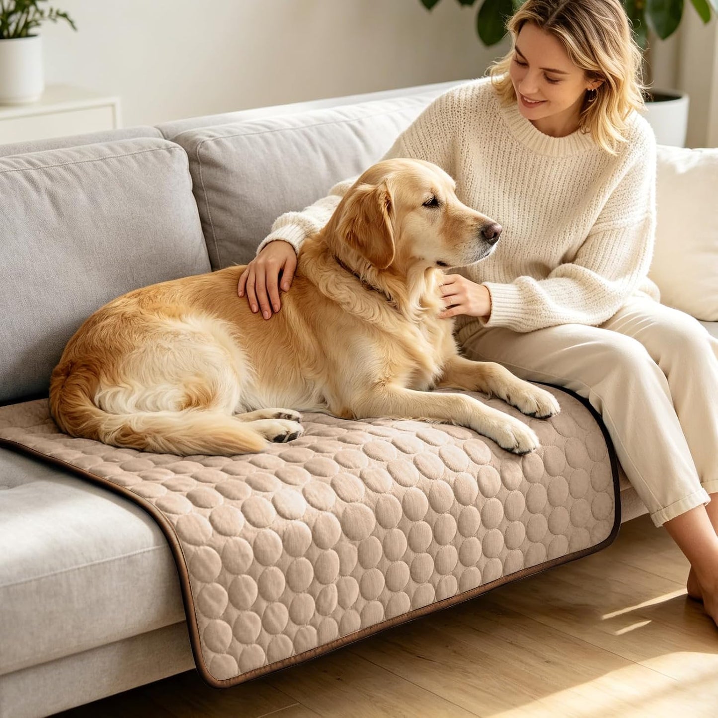 Dog Cooling Mat, Breathable Cooling Mat for Dogs(Q-Max>0.4) Washable Cold Crate Pad Cooling Dog Bed Mats, Non-Slip Dog Cooling Pad, Cats Cooling Mat for Kennels, Crates, Cars, Indoor & Outdoor